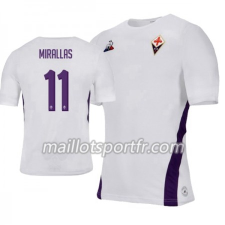 Maillot de Foot ACF Fiorentina Kevin Mirallas 11 Extérieur 2018/19